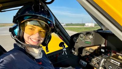 Juliana Turchetti, firefighting pilot