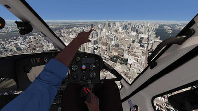 Image of Loft Dynamics flight simulator