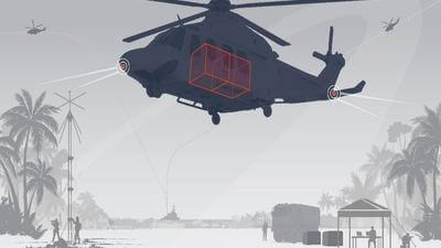 dIAGRAM OF USMC Aerial Logistics Connector program