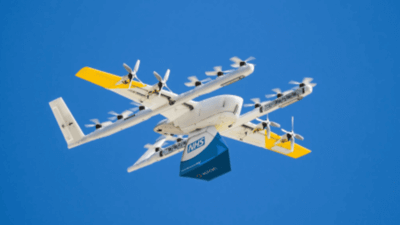 NHS apian wing drone