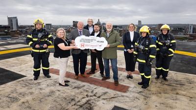 Leeds hospital receives £61,053 donation to enhance helipad safety