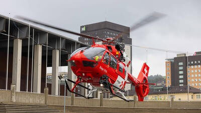 Rega helicopter