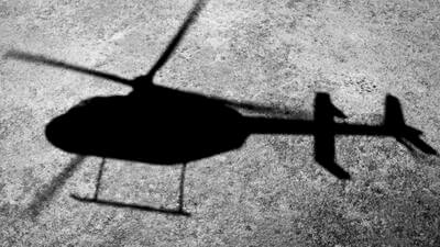 Heli silhouette