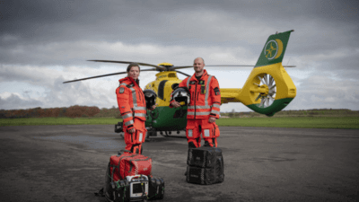 Busiest year on record for Hampshire and Isle of Wight Air Ambulance