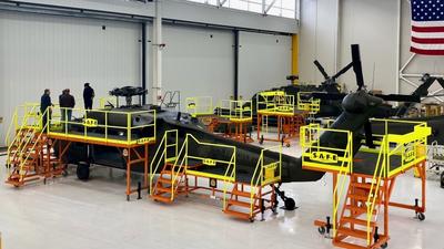 S.A.F.E. UH-60 Black Hawk Maintenance Platform