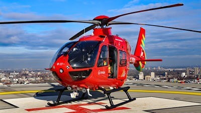 Red helicopter