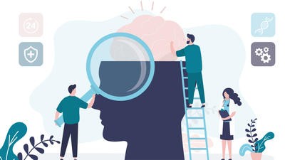 Graphic highlighting psychology
