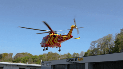 Cornwall Air Ambulance signs contract with Castle Air
