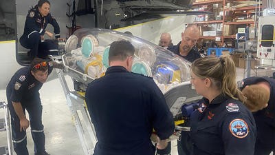 Transport of baby