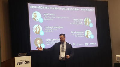 Presentation at Verticon
