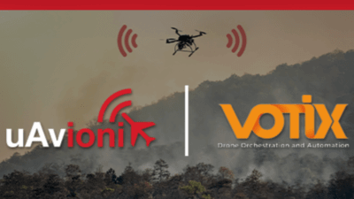 uAvionix and VOTIX integrate FlightLine ADS-B to boost drone as first responder operations