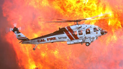 CAL FIRE helicopter
