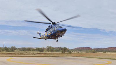 LifeFlight aw139 Mount Isa