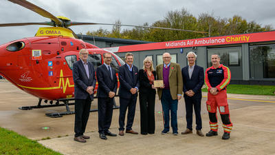 Midlands Air Ambulance Charity completes £2m Strensham air base redevelopment