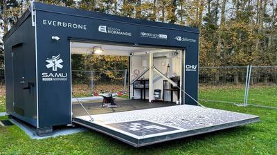 Everdrone launches first drone-based emergency medical service in France