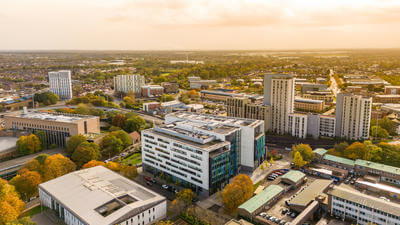 Coventry aerial view