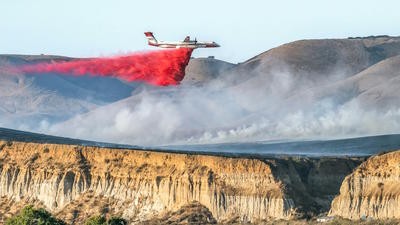 US aerial firefighting