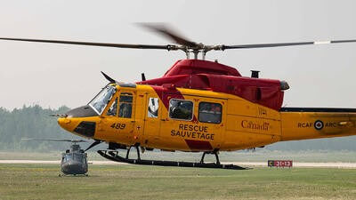 Helicopter landing