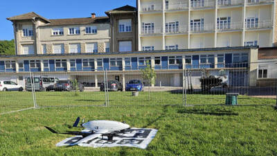France tests fully loaded two-way medical drone flights to cut hospital transport times