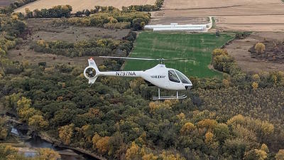 Uni of Dubuque helicopter