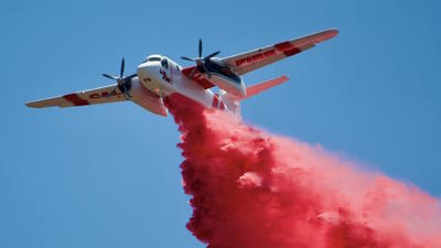 Sandy Fire aircraft retardant