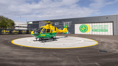 Hampshire and Isle of Wight Air Ambulance opens new Southampton, UK, airport base