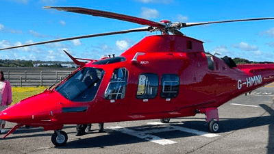 Air Ambulance NI heli