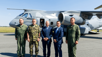 Czech Air Force receives first Embraer C-390 Millennium