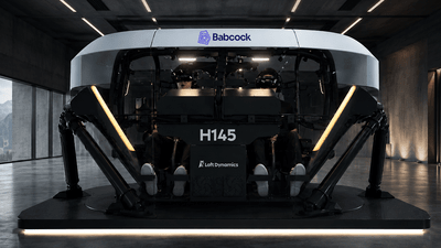 Loft Dynamics H145 simulator