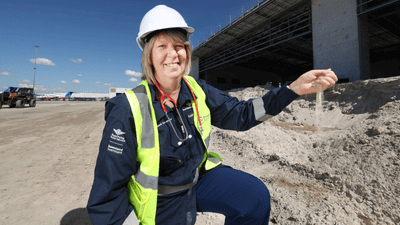 Brisbane Airport air medical hub reaches halfway milestone