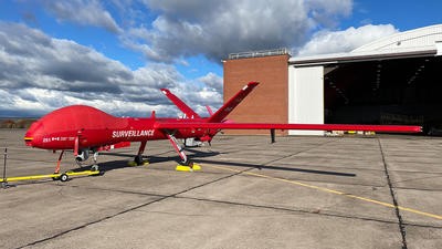 Drone parked