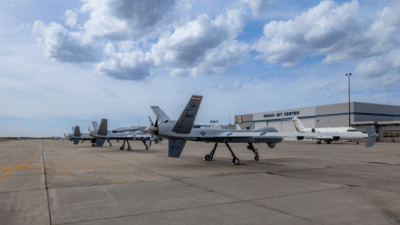 Three MQ-9 operators complete joint operations at North Dakota airport