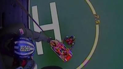 US coast guard medevacs child from cruise ship