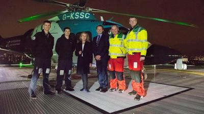 King’s College Hospital’s 24/7 helipad