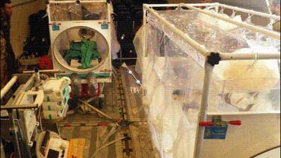 Italian Air Force prepared for infectious patients