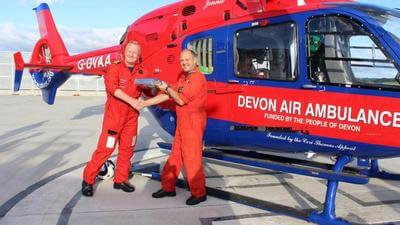 New role for record-breaking air ambulance pilot