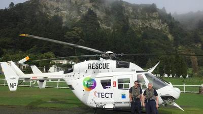Trustpower TECT uses new helicopter for first time