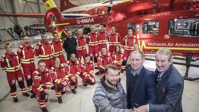 New aircraft for Midlands Air Ambulance in the UK