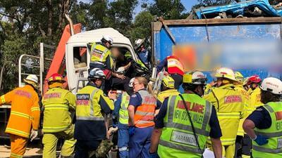 CareFlight rescues road collision victim
