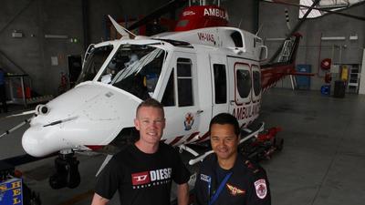 Patient and paramedic meet again