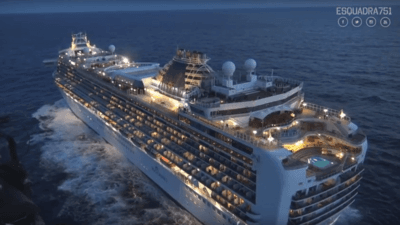 Cruise ship passenger airlifted off Madeira