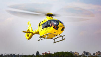First H135 delivered to China
