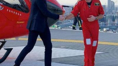 The Duke of Cambridge becomes Patron of London's Air Ambulance