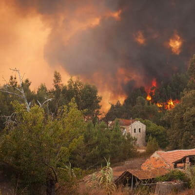 Portugal wildfire
