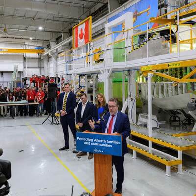 Alberta DHC-515 five aircraft