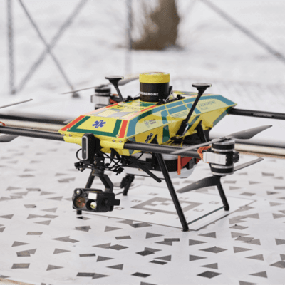 Everdrone launches next-generation medical drone for emergency medical transport