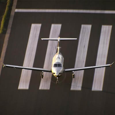 Plane taking off