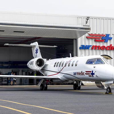 Airmedic introduces dedicated critical care cabin for Learjet 45XR fleet