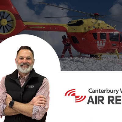 Anton Drazevic appointed CEO of Canterbury West Coast Air Rescue Trust