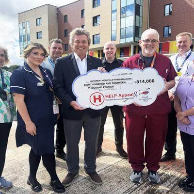 North Midlands helipad receives £814,000 safety upgrade funding